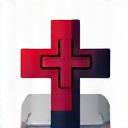 병원 및 클리닉 건물 아이콘