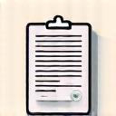 온라인 문의 양식 아이콘