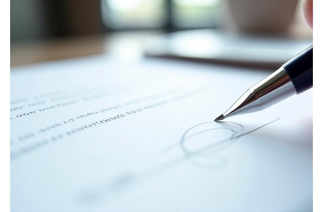 금성클린 이용약관 서명 및 법적 계약 이미지