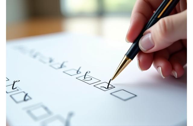 서비스 이용자가 확인하는 체크리스트 이미지